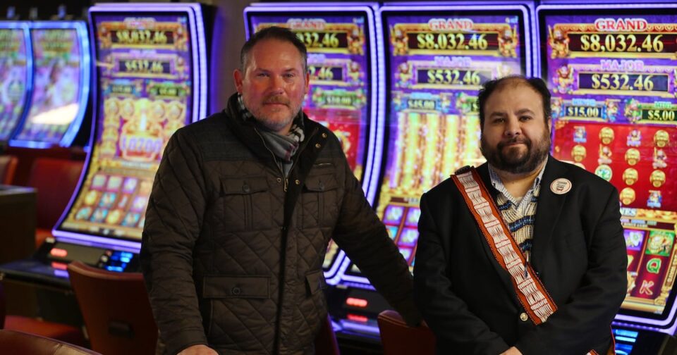 The Native Village of Eklutna's larger casino development is on hold due to a change in federal legal opinion, with a temporary gaming hall still in operation.