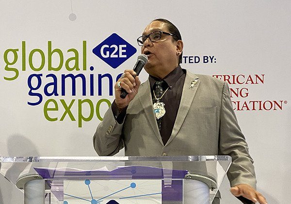 Rory Wheeler commits to furthering Ernie Stevens Jr.'s legacy in tribal sovereignty and economic development as highlighted at G2E.